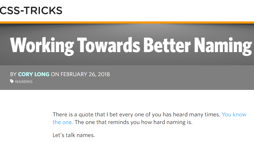 Guest Article for CSS-Tricks